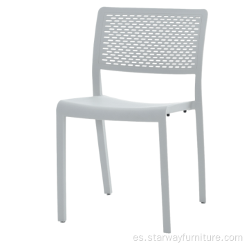 Sillón moderno de silla de jardín de plástico PP PP PP